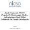 Studio Nazionale NICSO: Progetto Di Monitoraggio MedicoInfermieristico Degli Effetti. Collaterali Da Terapie Oncologiche SINOSSI