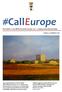 #Call Europe. Newsletter a cura dell Assessorato Europa 2020 e Cooperazione internazionale. Numero 3, settembre 2018