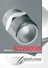 Accessories. Series. Serie/Series RACCORDI STANDARD FIXTURES AND FITTINGS