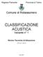 CLASSIFICAZIONE ACUSTICA Variante n 1