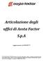 Articolazione degli uffici di Aosta Factor S.p.A
