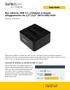 Box esterno USB 3.1 (10Gbps) a doppio alloggiamento da 2,5/3,5 SATA SSD/HDD