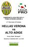 HELLAS VERONA vs ALTO ADIGE