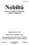 Nobiltà. Rivista di Araldica, Genealogia, Ordini Cavallereschi. Famiglie Storiche d Italia. Istituto Araldico Genealogico Italiano