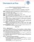 AVVISO DI PROCEDURA COMPARATIVA PER UN INCARICO DI LAVORO AUTONOMO DA CONFERIRSI DA PARTE DEL DIPARTIMENTO FILOLOGIA, LETTERATURA E LINGUISTICA