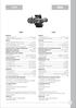 Siata V230 PORTATA DI 1 SERVIZIO/SERVICE FLOW RATE SCHEMI DI FLUSSO/FLOW DIAGRAMS 2 CONTROLAVAGGIO/BACHWASH 3 ASPIRAZIONE/SUCTION