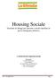 Housing Sociale. La Strada Società Cooperativa Sociale