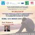 WORKSHOP UN NUOVO APPROCCIO COGNITIVO-COMPORTAMENTALE PER IL TRATTAMENTO DELLA DEPRESSIONE E LA RUMINATION FOCUSED CBT (RFCBT)