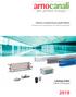 Sistemi e componenti per quadri elettrici Systems and components for electrical panels. Catalogo Kablo Kablo Catalogue