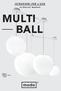 istruzioni per l'uso technical manual multi ball