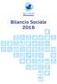 Bilancio Sociale 2016