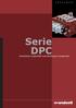 Serie D P C. Distributori componibili Load Sensing pre-compensati