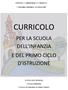 ISTITUTO COMPRENSIVO COMPLETO CARDINAL BRANDA CASTIGLIONI CURRICOLO PER LA SCUOLA DELL INFANZIA E DEL PRIMO CICLO D ISTRUZIONE