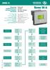 Network monitor for low voltage 96x96mm