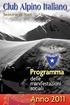 Programma Attività Gennaio