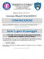 Stagione Sportiva 2018/2019. Comunicato Ufficiale N 80 del 06/05/2019 COMUNICAZIONI