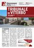 TRIBUNALE VITERBO VENDITE IMMOBILIARI E FALLIMENTARI.     Abitazioni e box