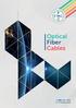 Optical Fiber Cables. Catalogo 03/19