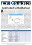 Doppio collocamento di Cash Collect su titoli bancari