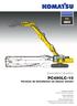 PC490LC-10. Escavatore idraulico PC 490. Versione da demolizione ad altezze elevate