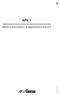 APS 1. Sistema Automatico di Applicazione Polvere APS Edizione 05/95