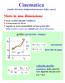Cinematica [studio del moto indipendentemente dalla causa]