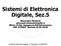 Sistemi di Elettronica Digitale, Sez.5