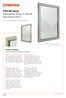 FIN-Window Elemento fisso C 90+8 Alluminio-PVC