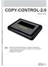COPY-CONTROL-2.0. Manuale Tecnico