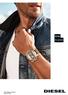 time to pose Diesel Watch Linebook Summer 2016