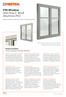 FIN-Window Slim-line C 90+8 Alluminio-PVC