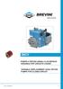 S6CV POMPE A PISTONI ASSIALI A CILINDRATA VARIABILE PER CIRCUITO CHIUSO VARIABLE DISPLACEMENT AXIAL PISTON PUMPS FOR CLOSED CIRCUIT COD.