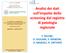 Analisi dei dati sull impatto dello screening dal registro di patologia regionale F. FALCINI, O. GIULIANI, S. MANCINI, A. RAVAIOLI, R.