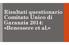 Risultati questionario Comitato Unico di Garanzia 2014: «Benessere et al.»