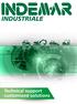 INDUSTRIALE. Technical support customized solutions