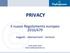 PRIVACY. Il nuovo Regolamento europeo 2016/679. Soggetti - Adempimenti - Sanzioni. Studio legale Chiodi