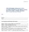 PROGRAMMA ANNUALE SISTEMA INTEGRATO DEI SERVIZI SOCIO- EDUCATIVI PER LA PRIMA INFANZIA (ART.10 LEGGE REGIONALE 30/2005)