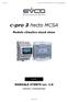 c-pro 3 hecto MCSA Manuale utente ver. 2.0 Codice 144MCSAI204 Modulo climatico stand alone ITALIANO MANUALE UTENTE ver. 2.0 CODICE 144MCSAI204