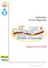 Calendario Torneo Regionale. Stagione 2017/2018