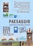 PAESAGGIO 27#31 AGOSTO. patrimonio culturale e turismo. Istituto Alcide Cervi Gattatico - Reggio Emilia