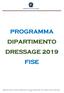 PROGRAMMA DIPARTIMENTO DRESSAGE 2019 FISE