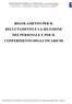 REGOLAMENTO PER IL RECLUTAMENTO E LA SELEZIONE DEL PERSONALE E PER IL CONFERIMENTO DEGLI INCARICHI