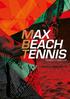 MAX BEACH TENNIS MAXBEACHTENNIS.COM