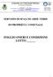 FOGLIO ONERI E CONDIZIONI LOTTO