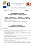 PSR Campania 2014 / 2020 Progetto Collettivo di Sviluppo Rurale