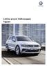 Volkswagen. Listino prezzi Volkswagen Tiguan