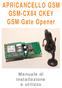 APRICANCELLO GSM GSM-CX84 CKEY GSM Gate Opener
