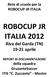 ROBOCUP JR ITALIA 2012