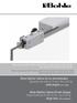 Bohle SlideTec Optima 50 con ammortizzatore Spessore del vetro 8-10 mm, fino a 50 kg porta singola (con i calcoli)