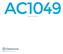 AC1049. Sistemi Remoti Omnicon Srl. All rights reserver